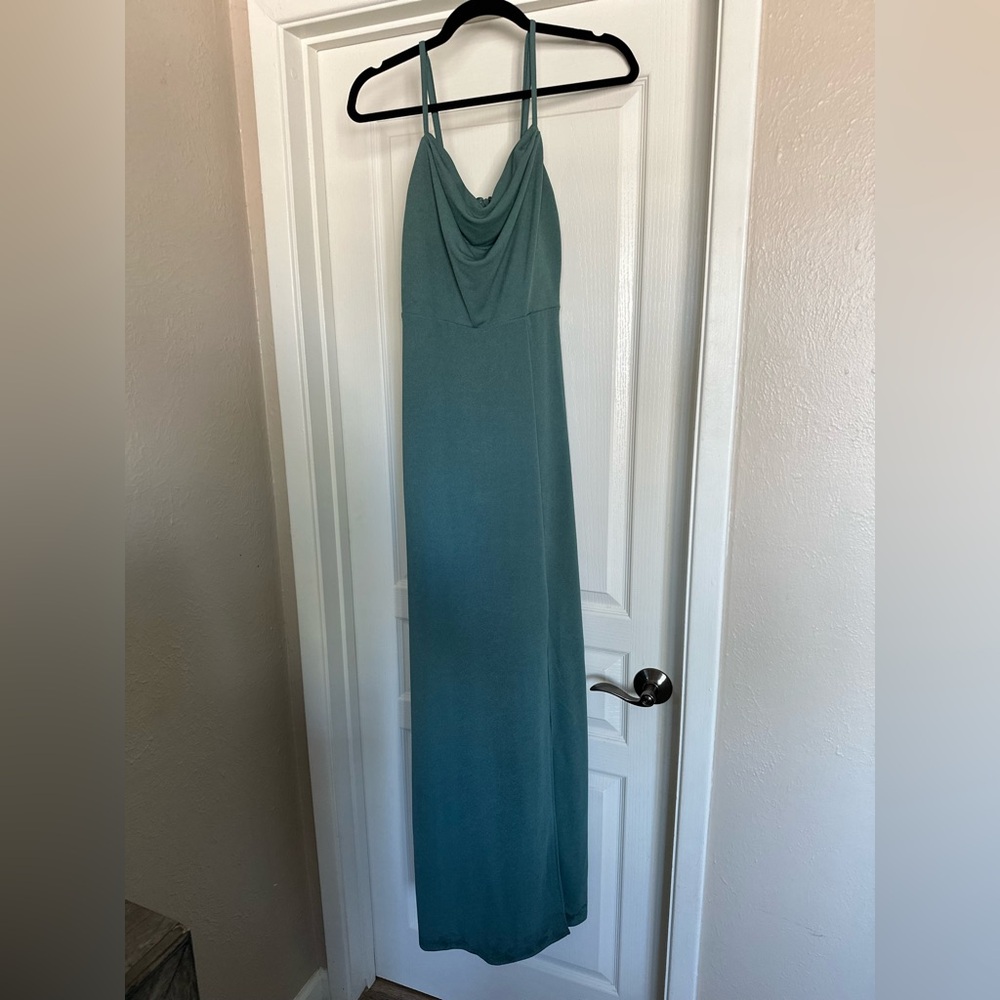 Birdy Grey Teal Maxi Dress